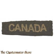 Shoulder title Canada WW2