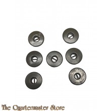 WW2 Canadian 7 x metal Battledress buttons 