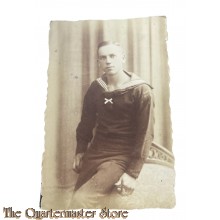 Postkarte/ Photo 1916 Deutscher Marine Soldat