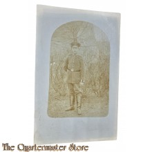 (Feld) Postkarte/Studioportret 1914 Deutscher Soldat