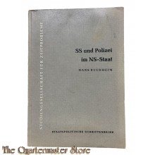 Book - SS und Polizei im NS-Staat Volume 13 of Staatspolitische Schriftenreihe Studiengesellschaft für Zeitprobleme