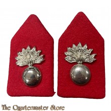 Kraag emblemen Garde Regiment Grenadiers 1970