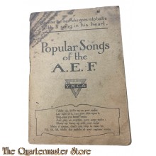 Booklet - WW1 Songs of the A.E.F. 
