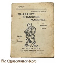 France - WW1 Quarante chansons marches chants de soldats 