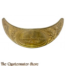 France - Plaque commémorative pour visière de casque de Poilu /Soldat de la Grande Guerre /1914-1918 