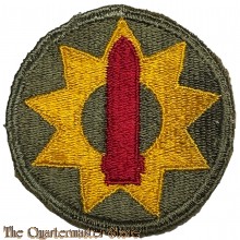 Mouwembleem 9th Coastal Artillery (Sleeve patch 9th Coastal Artillery)