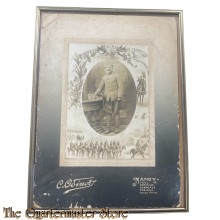 France - Framed Studio photo French soldier d’ Artillerie 