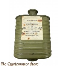Landmacht Gasmasker filterbus 1939