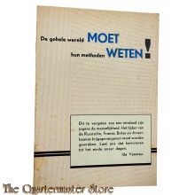 Brochure - De gehele wereld moet hun methoden weten!