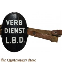 Mouw schild emaille Verb Dienst  L.B.D.
