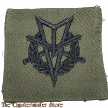 Stoffen Brevet MLV embleem met zwemmen