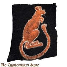 Formation patch 7th Armoured Division (Desert Rats) 1947