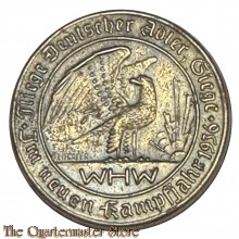 WHW Spende abzeichen GAU SÜD-HANNOVER BRAUNSCHWEIG "Fliege deutscher Adler, siege" 1936