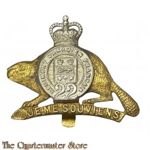 Cap badge , Royal 22nd regiment, post war 