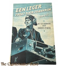 Booklet -  Een leger trekt door Frankrijk 1940