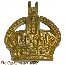 WW2 Metal crown for Staff / Colour Sergeant 