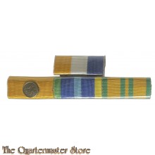 4 piece ribbonbar baton ? trouwe dienst medaille 12 jaar , marinemedaille , vierdaagse kruis