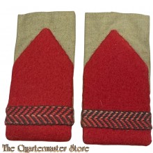 Schouder / Kraagspiegels soldaat 1 infanterie 