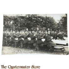(Feld) Postkarte/Studiophoto 1929 Deutsche Soldaten Regt Fest in Altengrabow