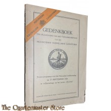 Gedenkboek 10 jaar Bijzonder Vrijwillige Landstorm 27 sept 1928