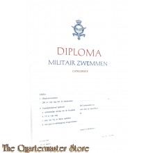 KLu Diploma Militair Zwemmen categorie B