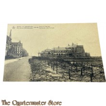 France - Postcard 1918 Ruines de Middelkerke - The Esplanade and the Kursaal 