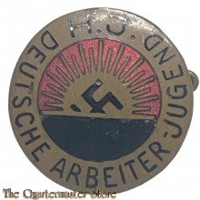 First Pattern HJ Hitler Youth ('Hitler-Jugend") membership badge