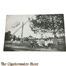 (Feld) Postkarte/Studiophoto 1916 Rokitnosümpfe östl. Brest - Litowsk