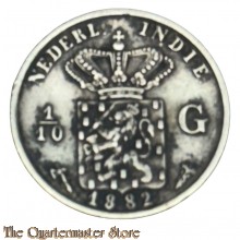 Coin - Nederlands Indië 1/10 Gulden 1882