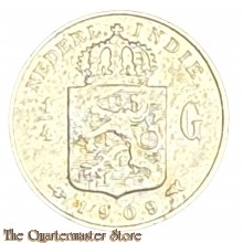 Coin - Nederlands Indië 1/4 Gulden 1909