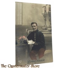 France - Postcard 1914 Bonne Annee