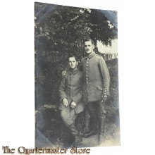 (Feld) Postkarte 1917 2 Deutsche Soldaten