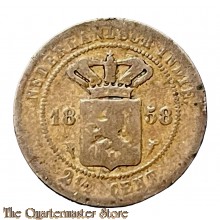 Coin -Nederlands Indië 2½ cent 1858