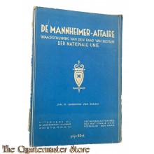 NSB Brochure - De Mannheimer-affaire. Waarschuwing van den raad van bestuur der nationale unie.