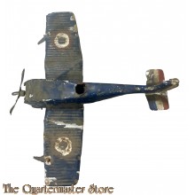 France - 1920’s Metal (toy) French airplane 