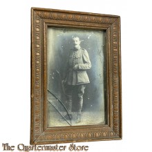 France - Framed Studio photo 1914 soldier 