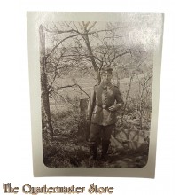 Photo 1916 Deutscher Soldat an der Front.