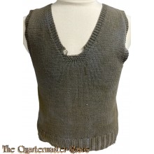 WW 2 Sweater Enlisted man's Sleeveless Wool US Army  (Red Cross)