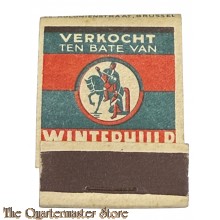 Belgium - Winterhulp lucifers Belgie Ganshoren XVII  (Matches winterhelp Belgium Ganshoren XVII) 