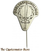Metalen Insigne oorlogsvrijwilliger Kon. Marine / Mariniers 