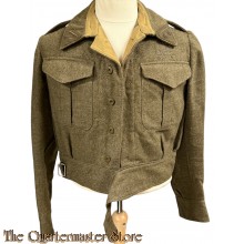 Battledress jas P40 Canada Nederlands gebruikt  (dutch reissued Battledress blouse P40 Canada)