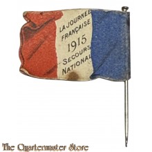 France - WW1 papieren Fondsenwervingsvlag 1915
