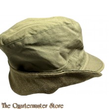 Cap, field , cotton, OD with visor (Cap, field, cotton, OD with visor)