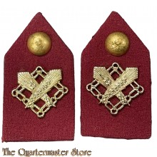 Kraag emblemen Korps Intendance Adjudant