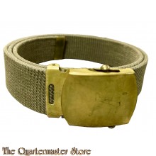 WW2 Belt trousers OD  (WW2 Broeksriem canvas groen)
