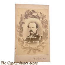 1870  CDV Prinz Friederich Carl  von Preussen (pre WW1 CDV decorated prince Friederich Carl of Prussia)