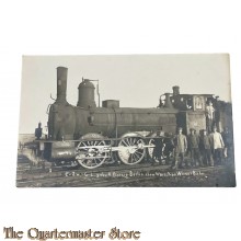 Postkarte/Photo WW1 ehem. Warschau Wiener Bahn 