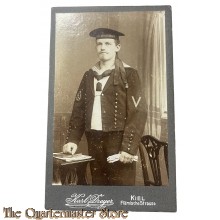 CDV Deutscher Marine Soldat (WW1 CDV marine soldier)