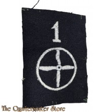 Reproduction US Army WW 1 shoulder patch for aviation mechanic of the 1st Aero Squadron.
