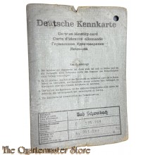 Deutsche Kennkarte 1946 no D 135 219 Bad Schwalbach
